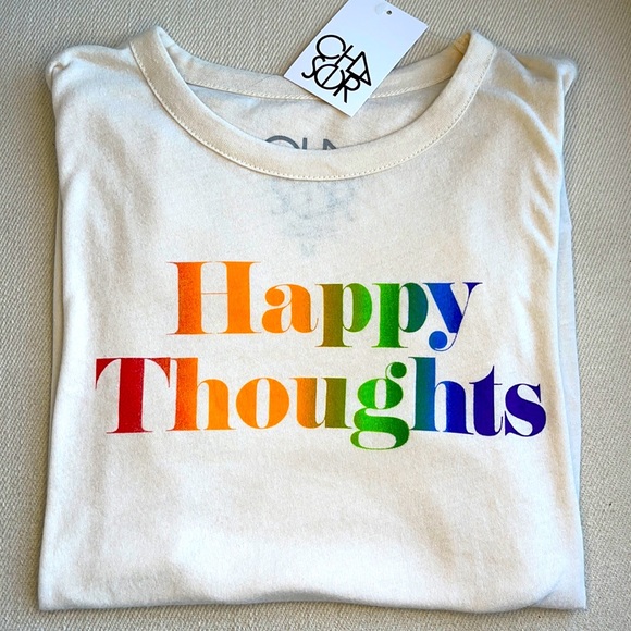 HAPPY THOUGHTS LIGHTWEIGHT T~SHIRT